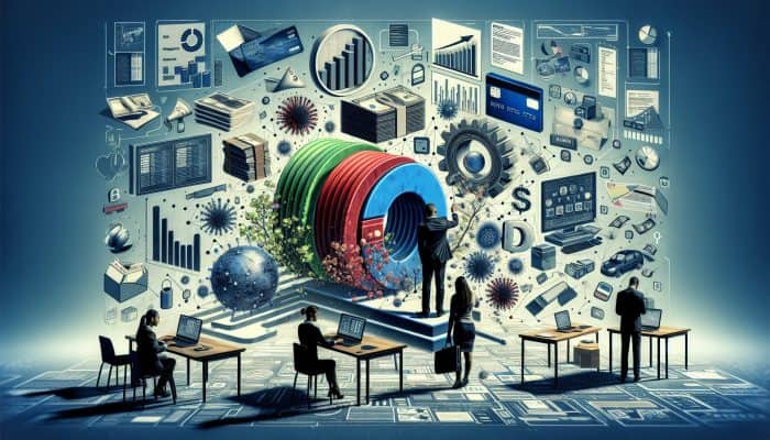 Understanding Debt Consolidation in the UK: Key Insights | DCL Understanding Debt Consolidation: A visual representation of merging various debt symbols into one large loan document, symbolising debt consolidation in the UK.