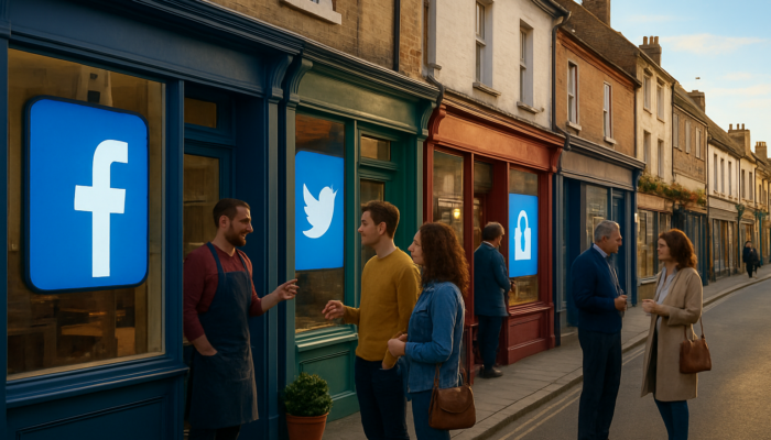Social Media Management in Blandford for Small Businesses