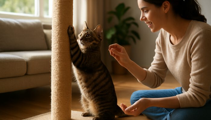 Effective Scratching Post Training Tips for Cats