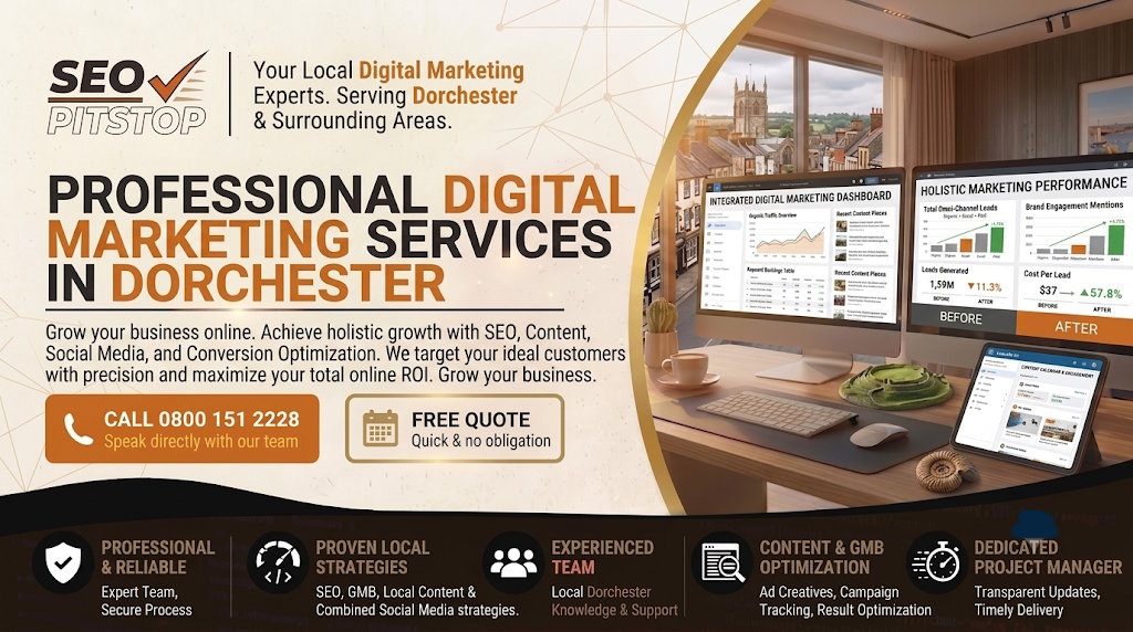 Digital Marketing to Boost Your Brand in Dorchester Small Businesses